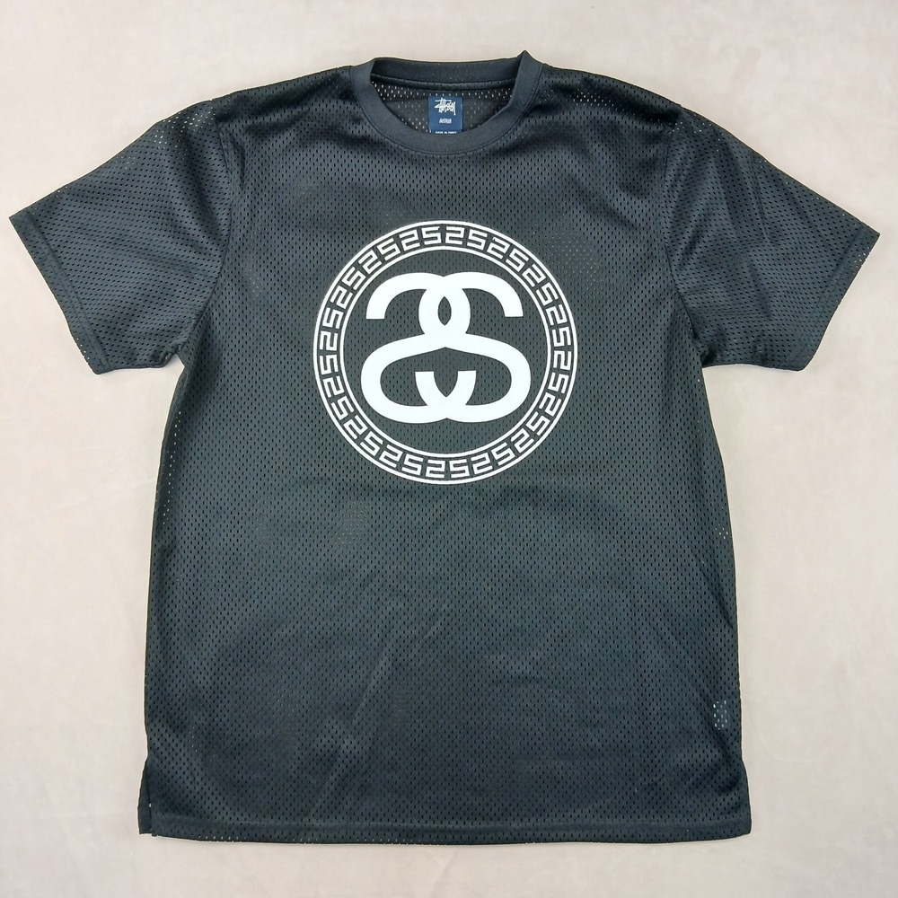 Stussy Medium Mens‎ Shirt Football Jersey 21x28 Small Double Sided